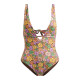 Roxy Γυναικείο ολόσωμο μαγιό All About Sol - Tie Back One-Piece Swimsuit